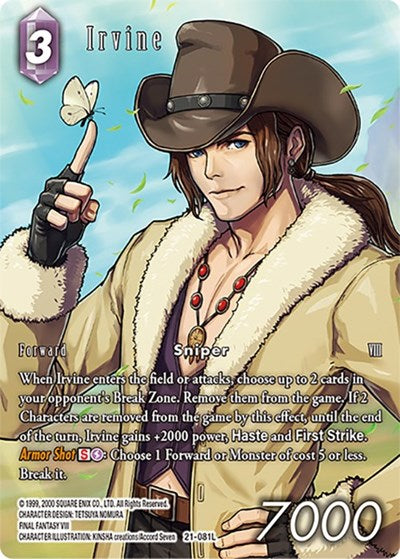 Irvine - 21-081L - Legend (Full Art) - Beyond Destiny