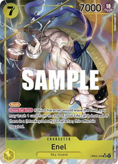 Enel - OP05-100 - Super Rare (Alternate Art) - Awakening of the New Era