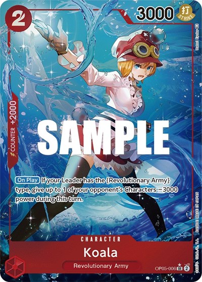 Koala - OP05-006 - Super Rare (Alternate Art) - Awakening of the New Era