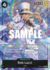 Rob Lucci - OP05-093 - Super Rare (Alternate Art) - Awakening of the New Era