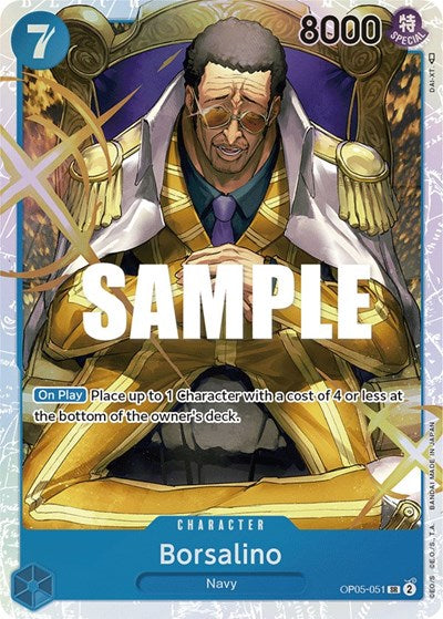 Borsalino - OP05-051 - Super Rare - Awakening of the New Era