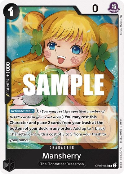 Mansherry - OP05-088 - Rare - Awakening of the New Era