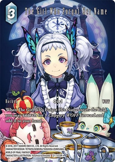The Girl Who Forgot Her Name - 21-033R - Rare (Full Art) - Beyond Destiny
