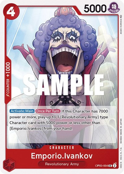Emporio.Ivankov - OP05-004 - Uncommon - Awakening of the New Era