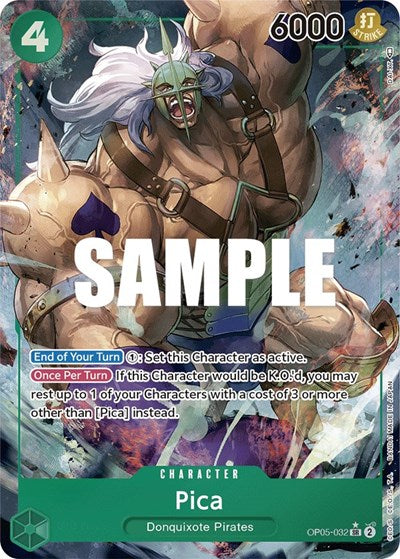 Pica - OP05-032 - Super Rare (Alternate Art) - Awakening of the New Era