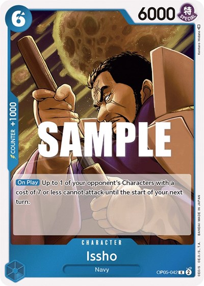 Issho - OP05-042 - Rare - Awakening of the New Era
