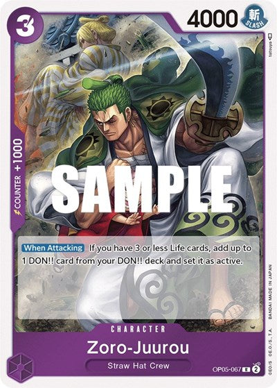 Zoro-Juurou - OP05-067 - Rare - Awakening of the New Era