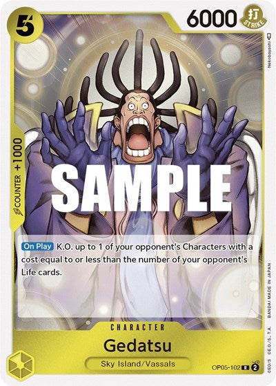 Gedatsu - OP05-102 - Rare - Awakening of the New Era