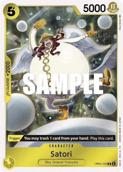 Satori - OP05-105 - Rare - Awakening of the New Era