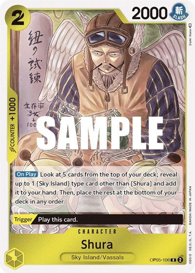Shura - OP05-106 - Rare - Awakening of the New Era