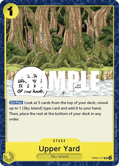 Upper Yard - OP05-117 - Uncommon - Awakening of the New Era