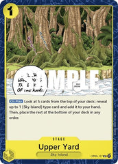 Upper Yard - OP05-117 - Uncommon - Awakening of the New Era