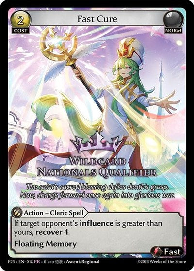 Fast Cure - 018 - Promo - Promotional Cards