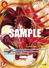 Monkey.D.Luffy (012) (Alternate Art) - ST01-012 - Super Rare (Gold-Stamped Signature) - Awakening of the New Era