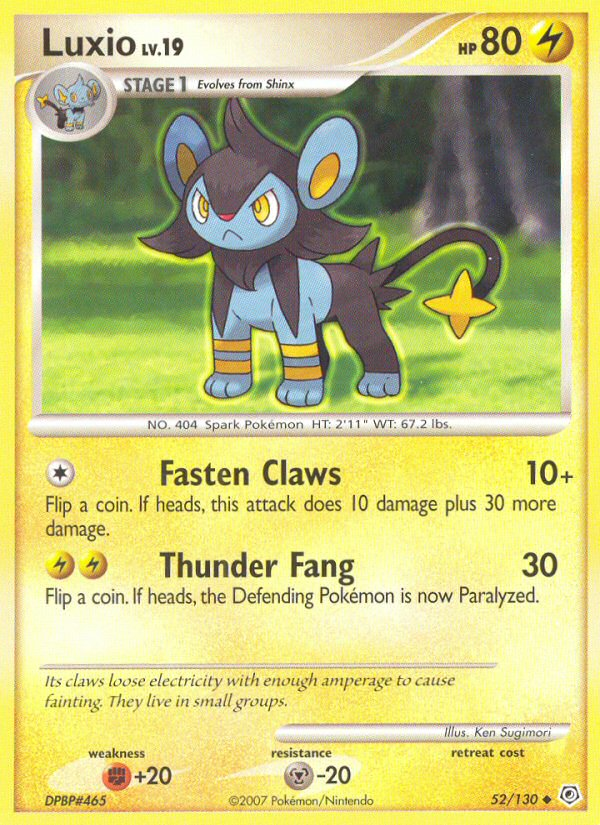 Luxio - 052/130 - Diamond & Pearl