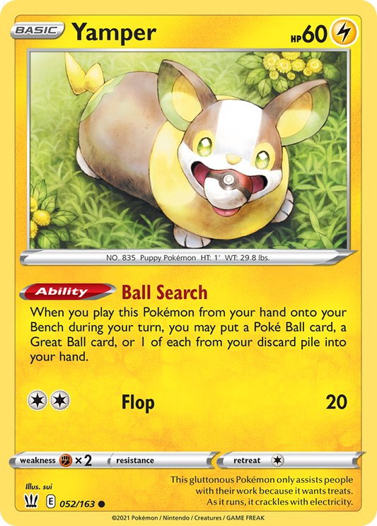 Yamper - 052/163 - Battle Styles