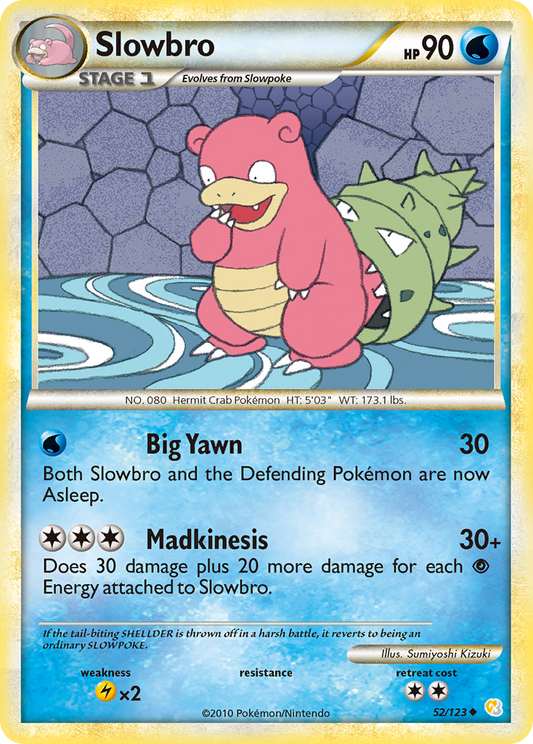 Slowbro - 052/123 - HeartGold & SoulSilver