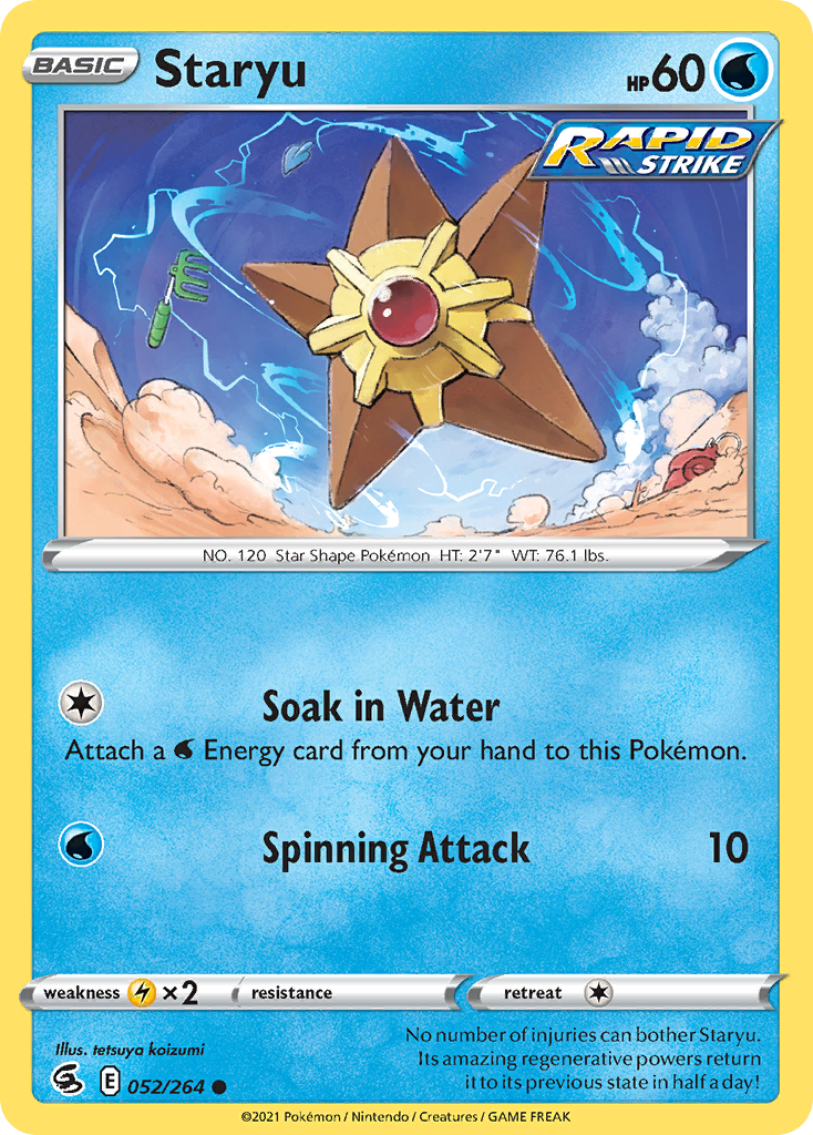 Staryu - 052/264 - Fusion Strike