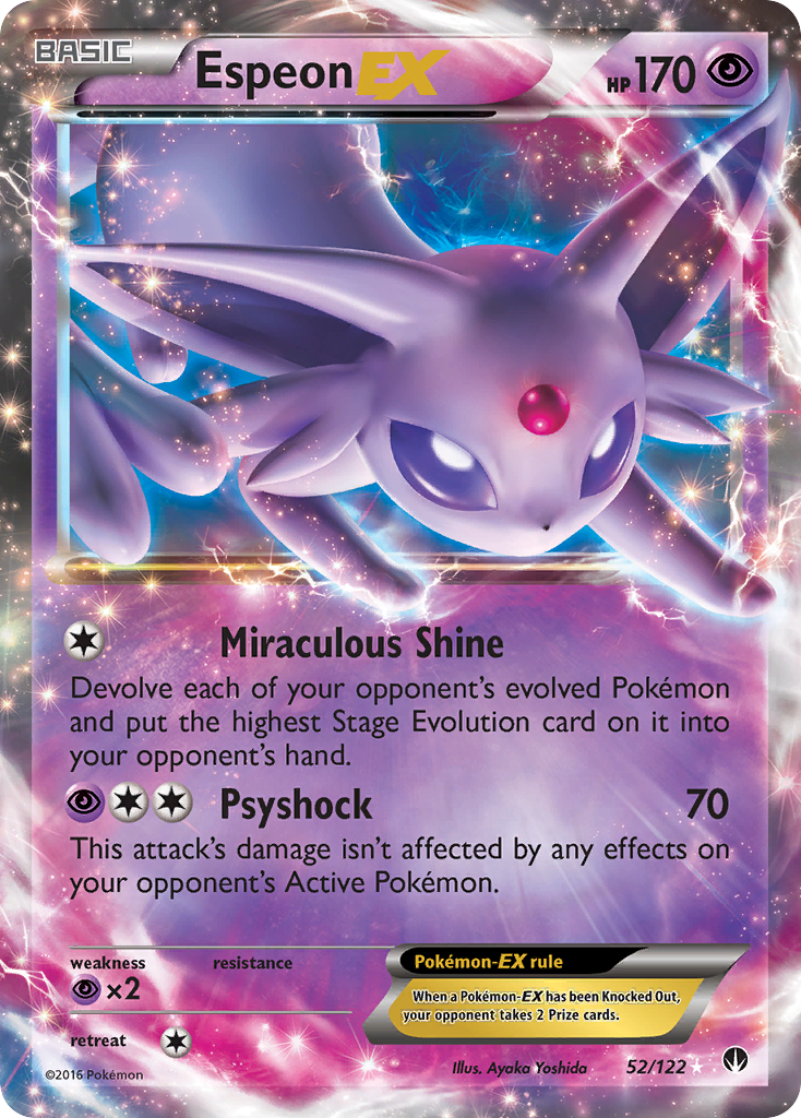 Espeon-EX - 052/122 - BREAKpoint