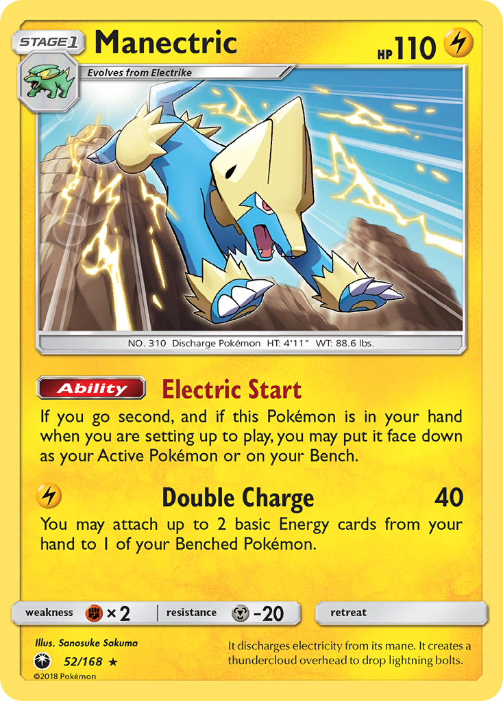 Manectric - 052/168 - Celestial Storm