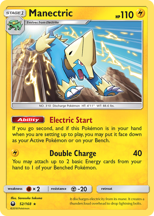 Manectric - 052/168 - Celestial Storm