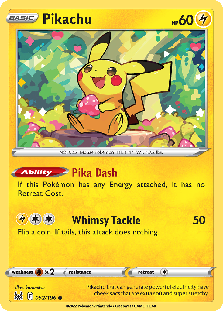 Pikachu - 052/196 - Lost Origin