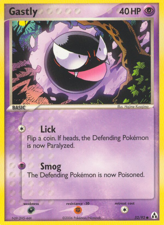 Gastly - 52/92 - Legend Maker