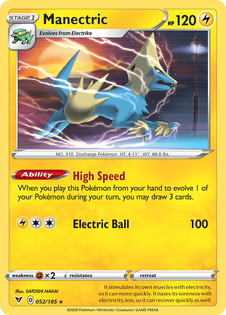 Manectric - 052/185 - Vivid Voltage