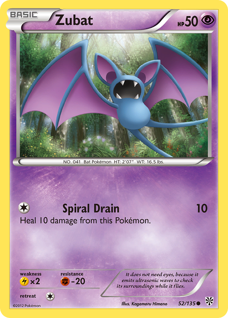 Zubat - 052/135 - Plasma Storm