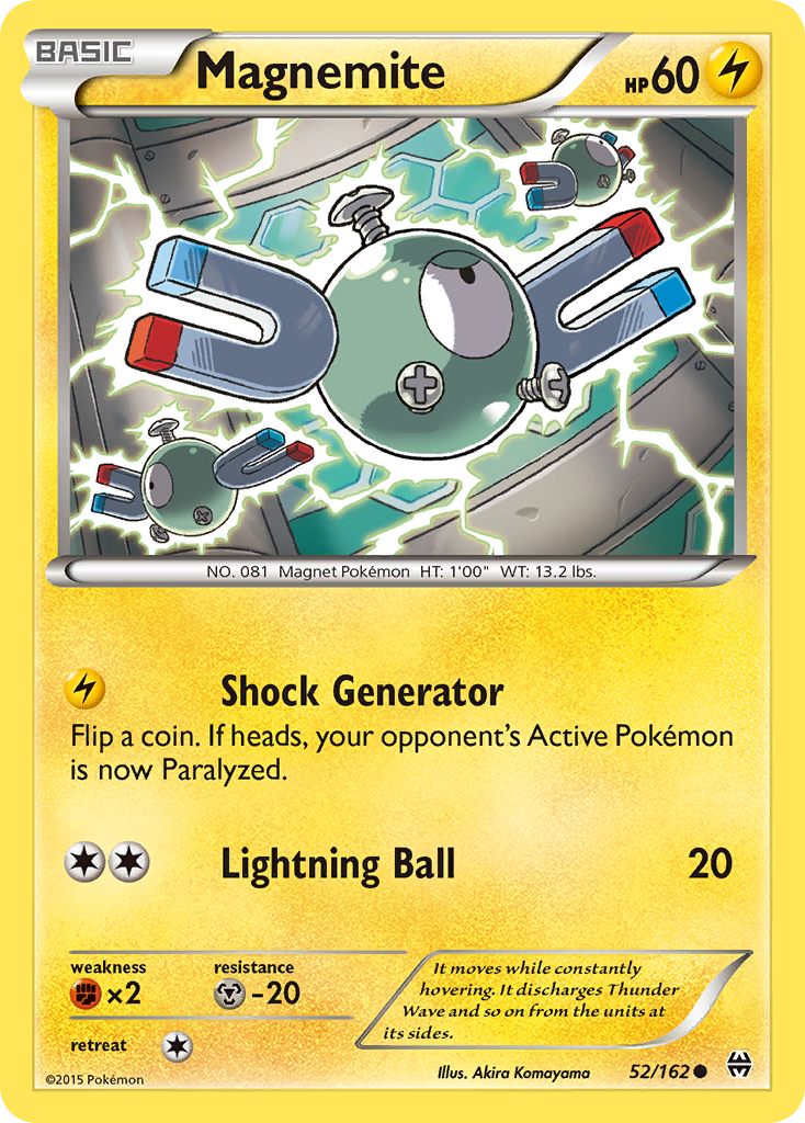 Magnemite - 052/162 - BREAKthrough