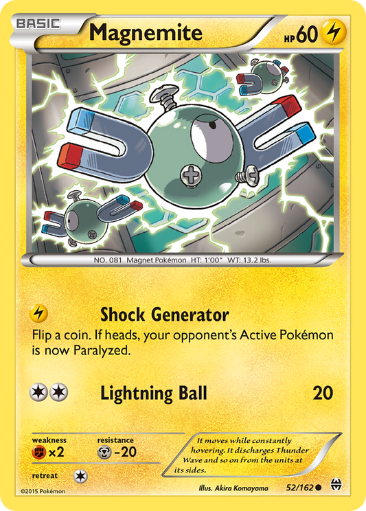 Magnemite - 052/162 - BREAKthrough