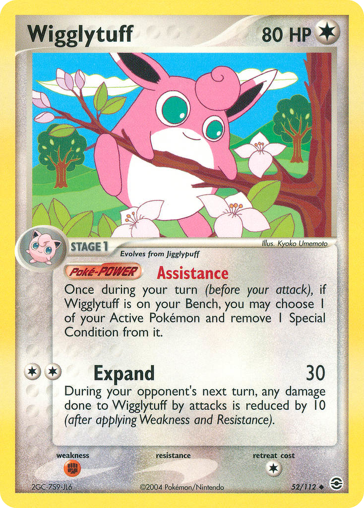 Wigglytuff - 052/112 - FireRed & LeafGreen