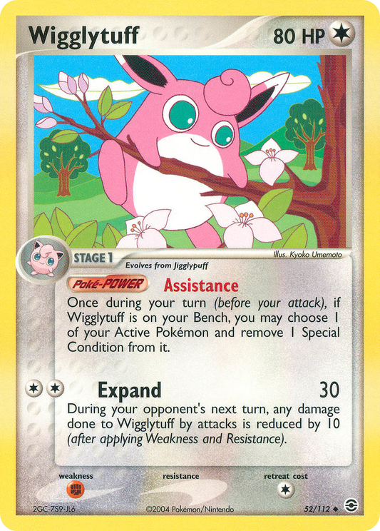 Wigglytuff - 052/112 - FireRed & LeafGreen