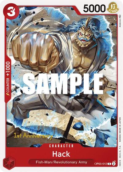 Hack - OP05-012 - Common - Awakening of the New Era: 1st Anniversary Tournament Cards