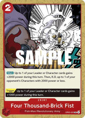 Four Thousand-Brick Fist - OP05-020 - Uncommon - Awakening of the New Era: 1st Anniversary Tournament Cards