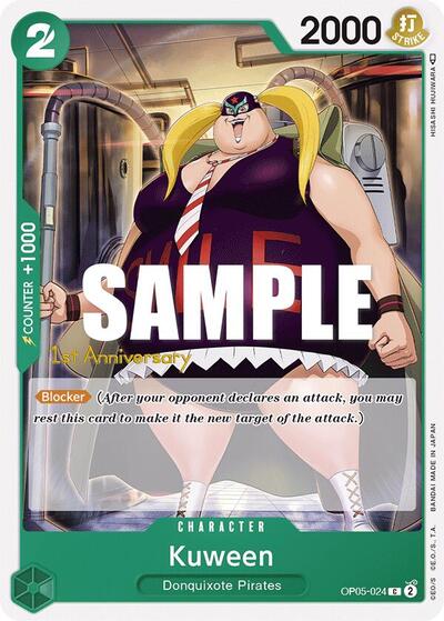 Kuween - OP05-024 - Common - Awakening of the New Era: 1st Anniversary Tournament Cards