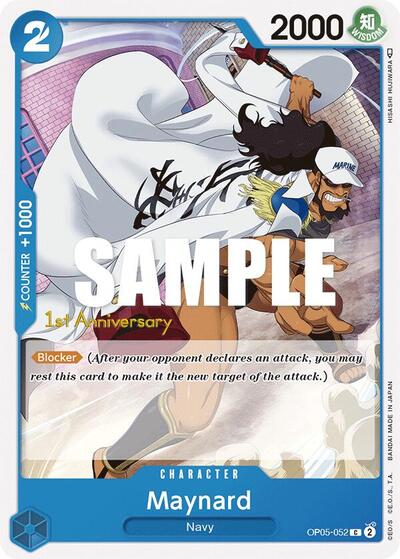 Maynard - OP05-052 - Common - Awakening of the New Era: 1st Anniversary Tournament Cards