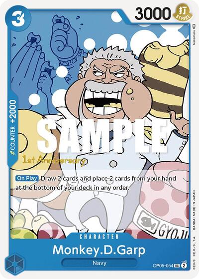Monkey.D.Garp - OP05-054 - Uncommon - Awakening of the New Era: 1st Anniversary Tournament Cards
