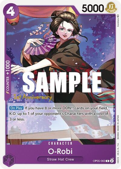 O-Robi - OP05-063 - Common - Awakening of the New Era: 1st Anniversary Tournament Cards