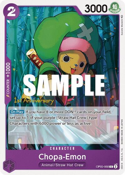 Chopa-Emon - OP05-068 - Common - Awakening of the New Era: 1st Anniversary Tournament Cards