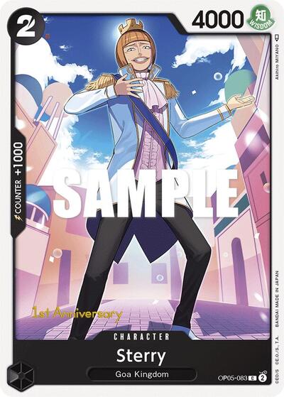 Sterry - OP05-083 - Common - Awakening of the New Era: 1st Anniversary Tournament Cards