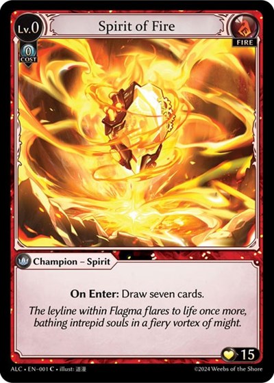 Spirit of Fire - 001 - Common - Alchemical Revolution