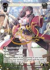 Arisanna, Master Alchemist (CSR) (005A) (ALC1E) - 005A - Collector Super Rare - Alchemical Revolution