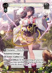 Arisanna, Master Alchemist (CSR) (005B) (ALC1E) - 005B - Collector Super Rare - Alchemical Revolution