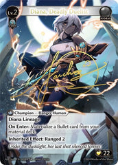Diana, Deadly Duelist (CSR) (009B) (ALC1E) - 009B - Collector Super Rare - Alchemical Revolution