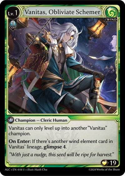 Vanitas, Obliviate Schemer - 018 - Uncommon - Alchemical Revolution