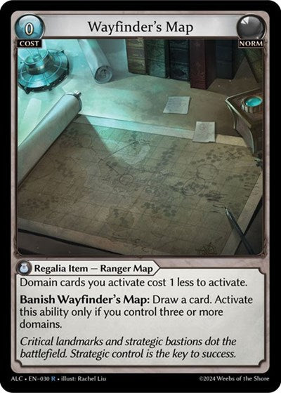 Wayfinder's Map - 030 - Rare - Alchemical Revolution