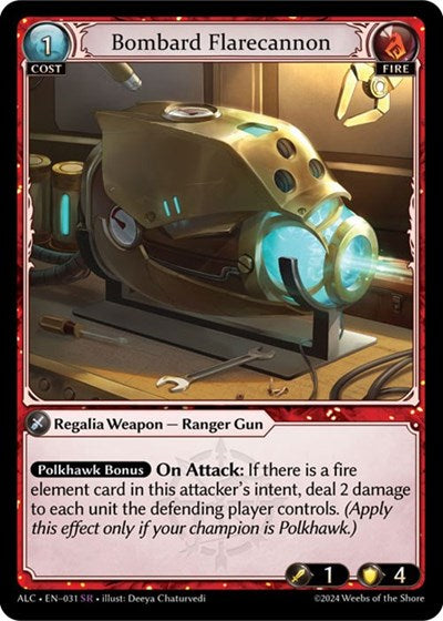Bombard Flarecannon - 031 - Super Rare - Alchemical Revolution