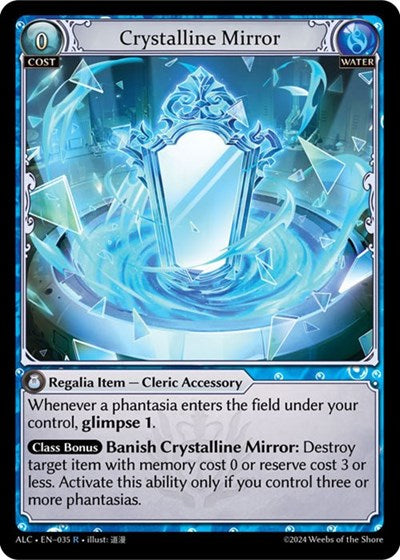 Crystalline Mirror - 035 - Rare - Alchemical Revolution