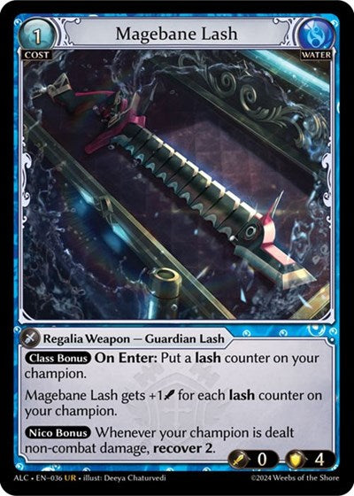 Magebane Lash - 036 - Ultra Rare - Alchemical Revolution